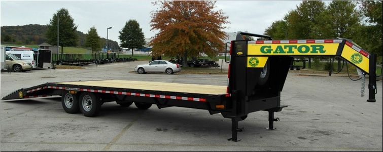 Gooseneck flat bed trailer for sale14k  Sullivan County, Tennessee